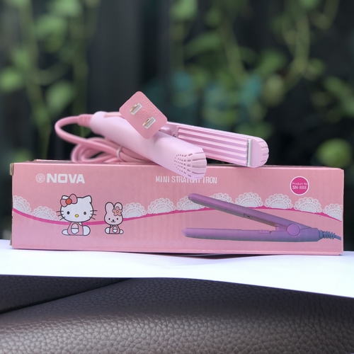 Máy bấm mini Nova hello kitty màu hồng