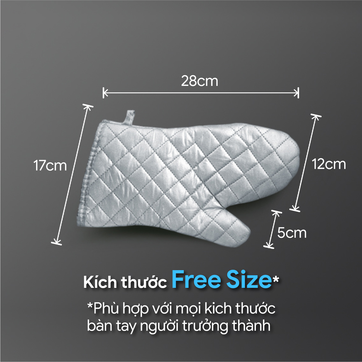 Hình ảnh Găng tay nướng bánh cách nhiệt Baking Gloves 