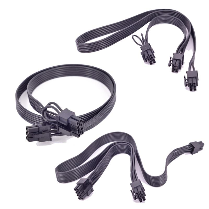COOLER MASTER Dây Cáp Nguồn 1200W M2 1500W 1000W 850W PCIe 6pin Sang Dual 6 + 2Pin PCI express 8pin GPU 6pin Đến 8pin
