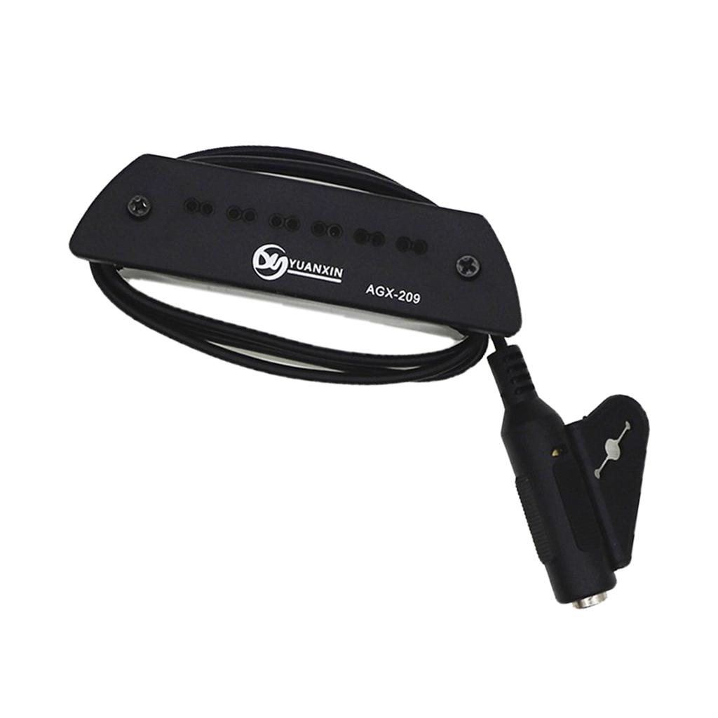 12 Lỗ Lỗ Âm Thanh Guitar Pickup Cho Dân Gian Đàn Guitar Cổ Điển Acoustic