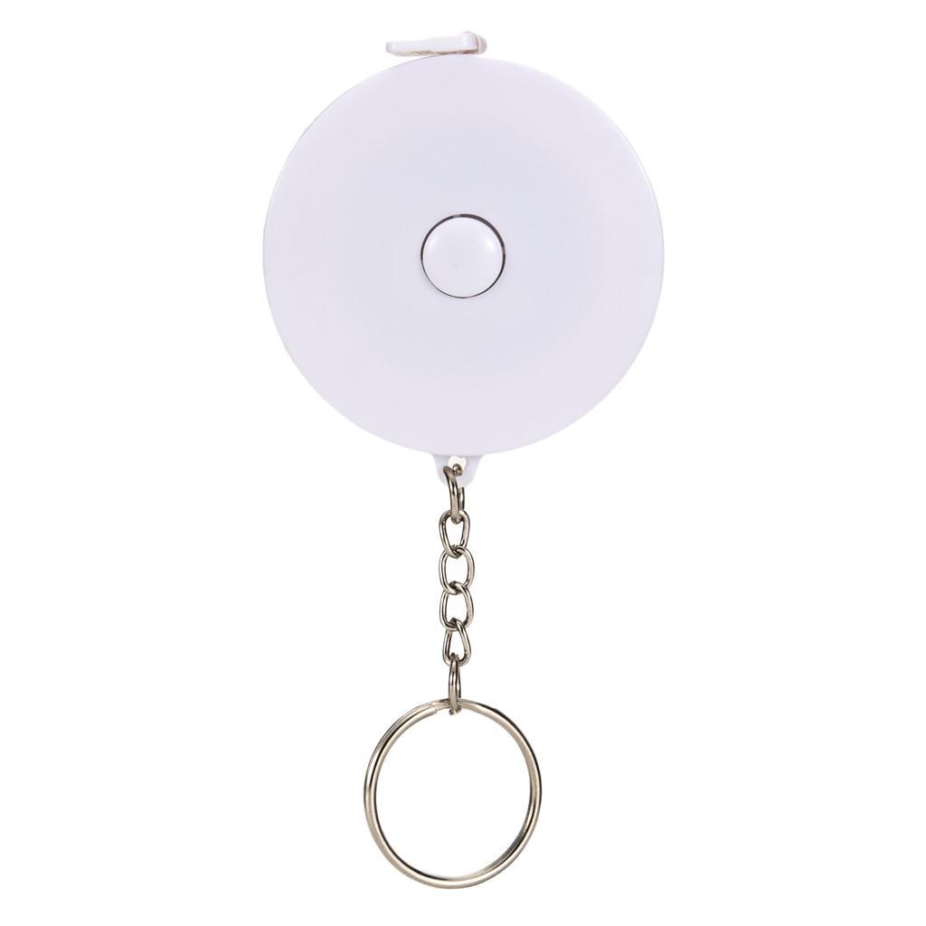 Measuring Ruler Soft Tape Pocket Tape Compact Portable with A Key