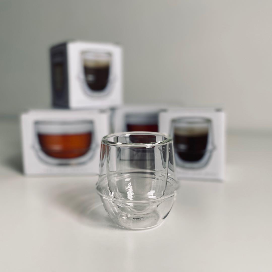 Tách Cà Phê 2 Lớp Cách Nhiệt Kinto Kronos Double Wall Espresso Cup