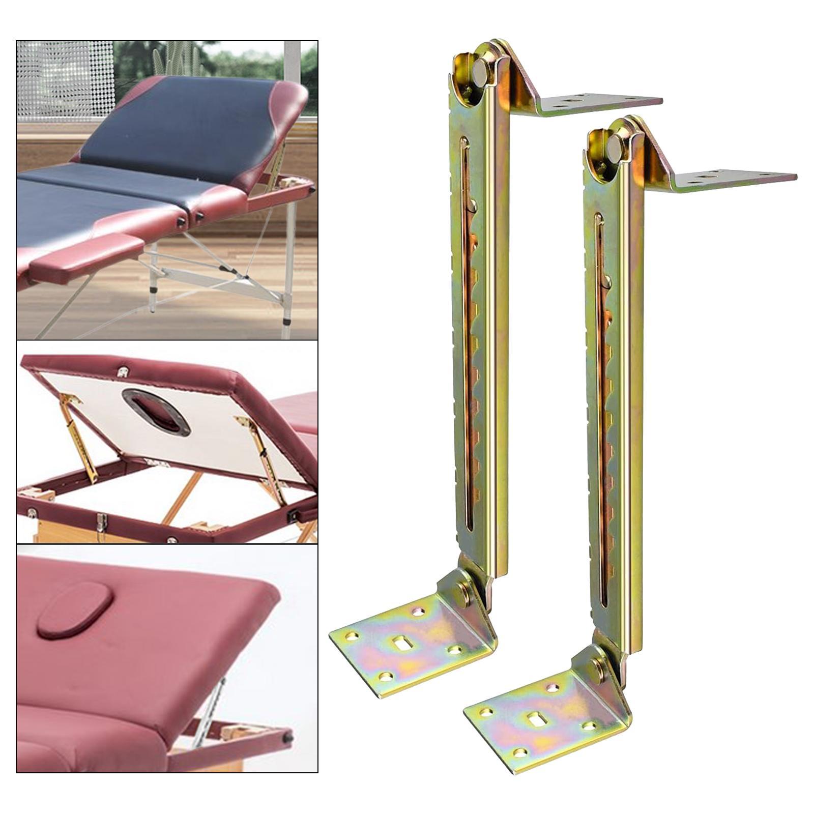 2Pcs Lifting Rod Hinge Hardware 10 Gear Hinge up for Sofa Door Wardrobe