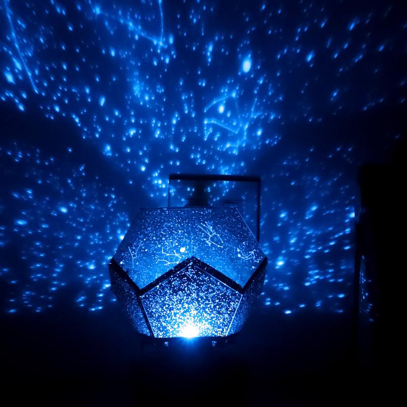 Đèn Led Thiên Hà Vũ Trụ Với 3 Màu Sắc Và Điều Khiển Từ Xa Có Thể Xoay Và Chức Năng Hẹn Giờ