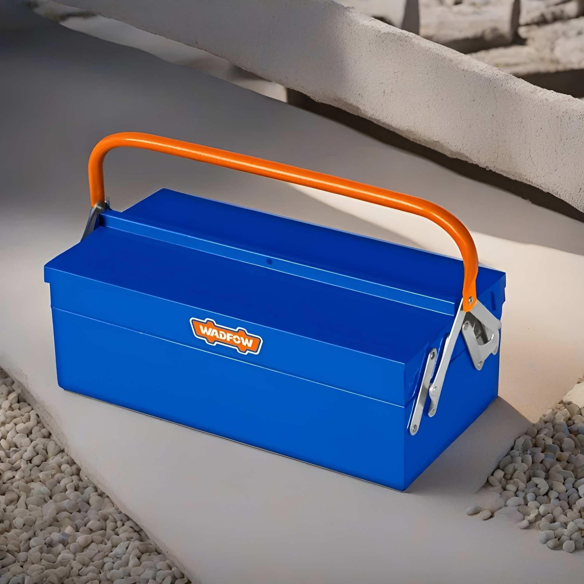 HỘP SẮT ĐỰNG ĐỒ NGHỀ 2 NGĂN 404X205X160M M WTB8A33 WADFOW - HÀNG CHÍNH HÃNG
