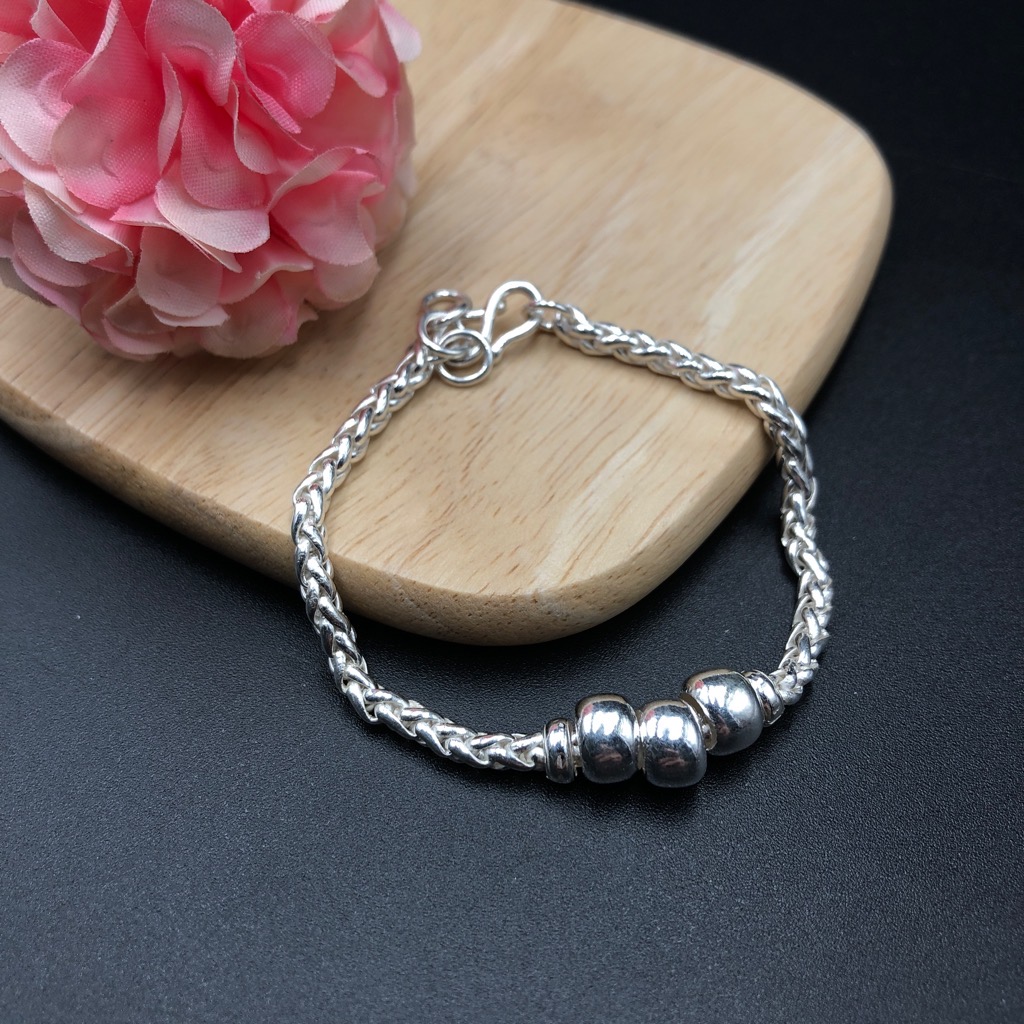 Lắc Tay Lắc Chân Bé Yêu - Bảo Hành Vĩnh Viễn Bạc Hiểu Minh LTE091T
