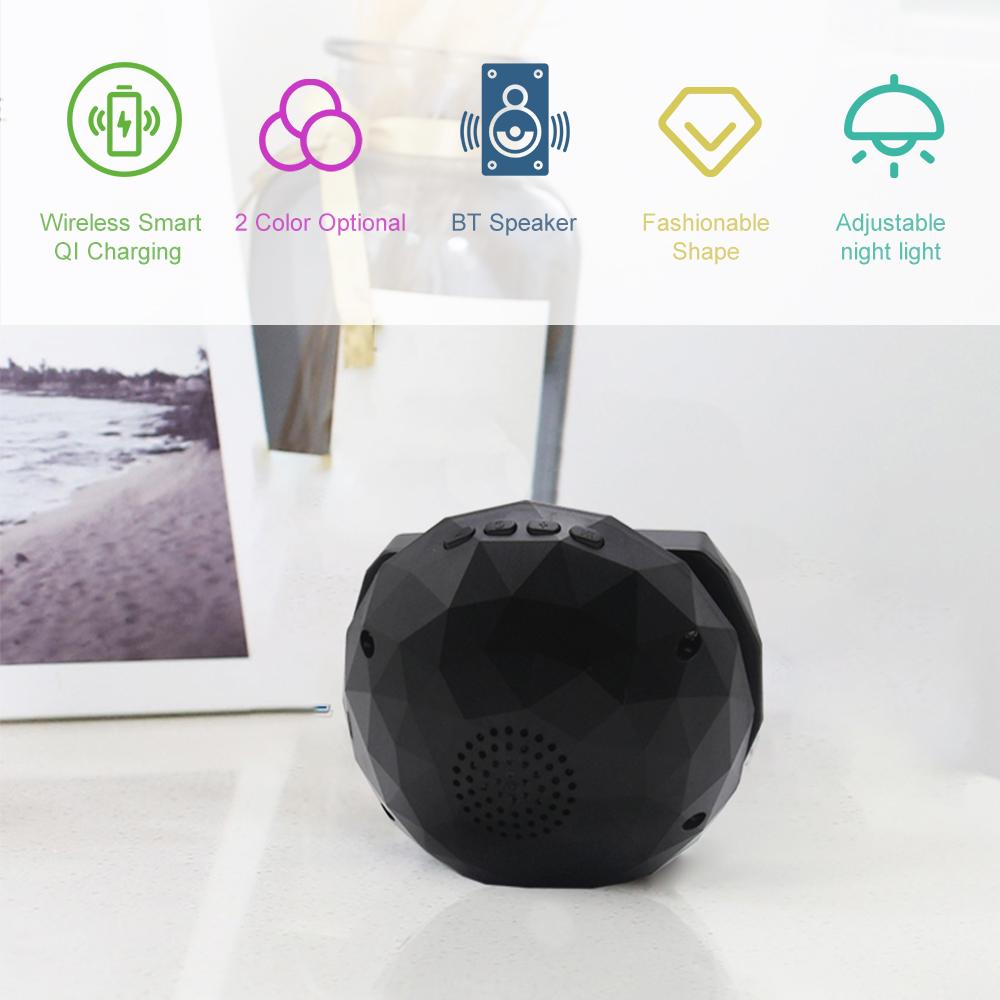 Sạc điện thoại không dây có thể điều chỉnh. Thay thế cho iphone HUAWEI SAMSUNG Xiaomi-Màu trắng