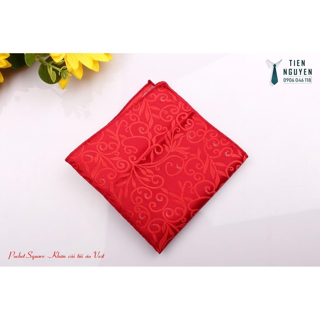 NHIỀU MẪU Khăn Cài Túi Áo Vest - Pocket Square - Phụ Kiện Cài Áo