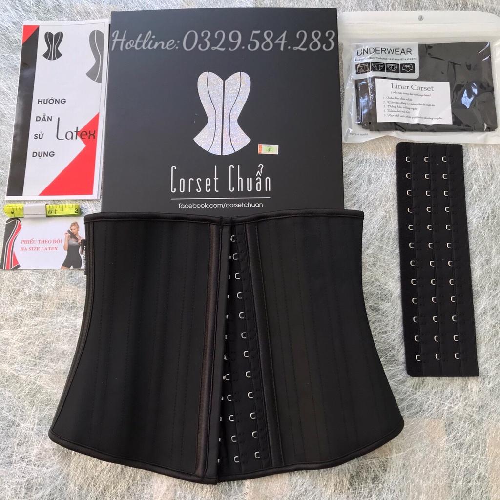 Đai nịt bụng latex Hy Lạp 25 xương-Gen nịt bụng lưng thẳng eo thon-Đai định hình latex