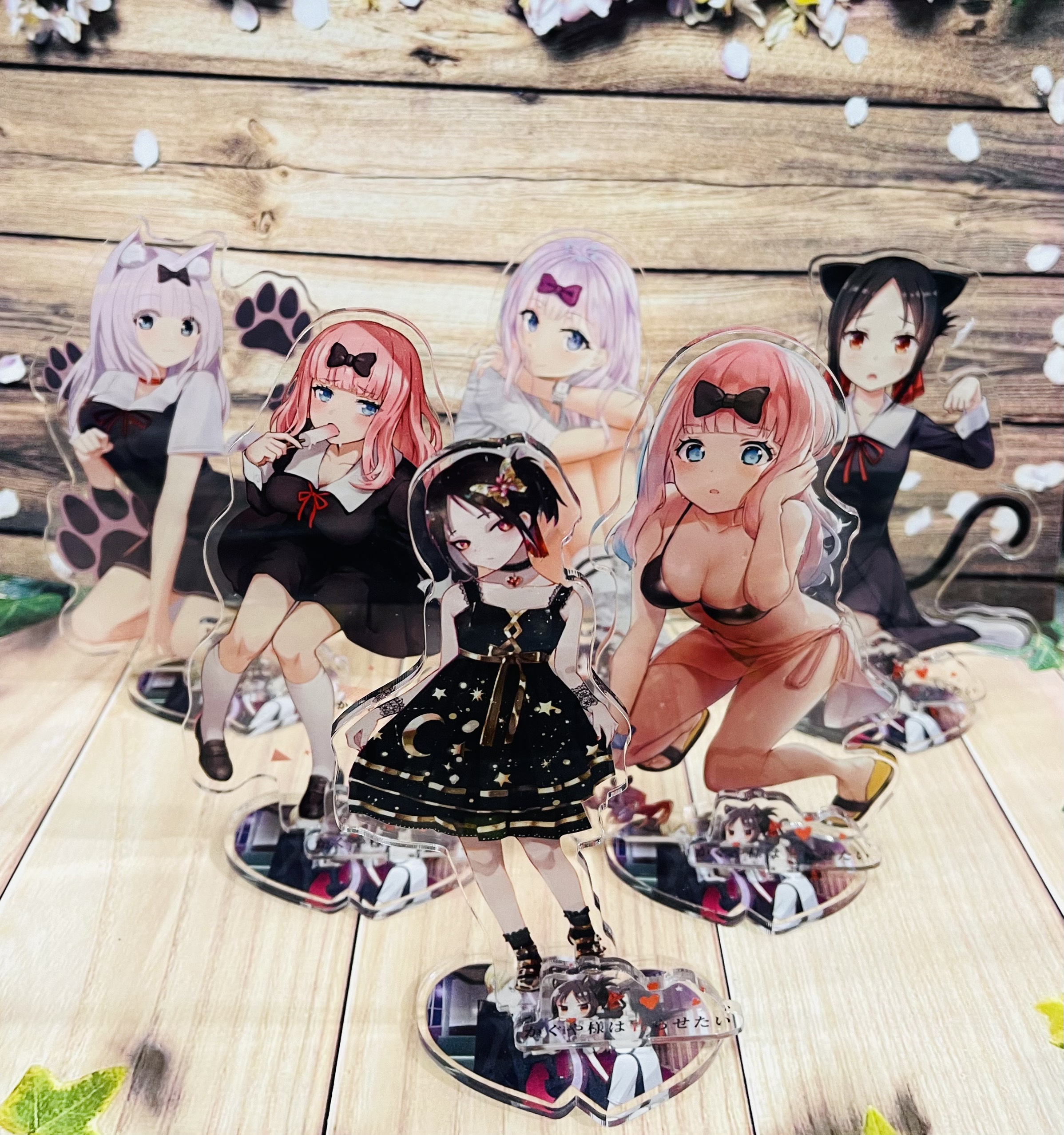 Standee Kaguya-sama Love Is War mô hình mica trong nhiều mẫu