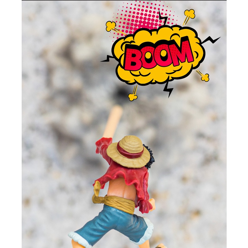 Mô hình luffy gear 2 siêu nét ( one piece )