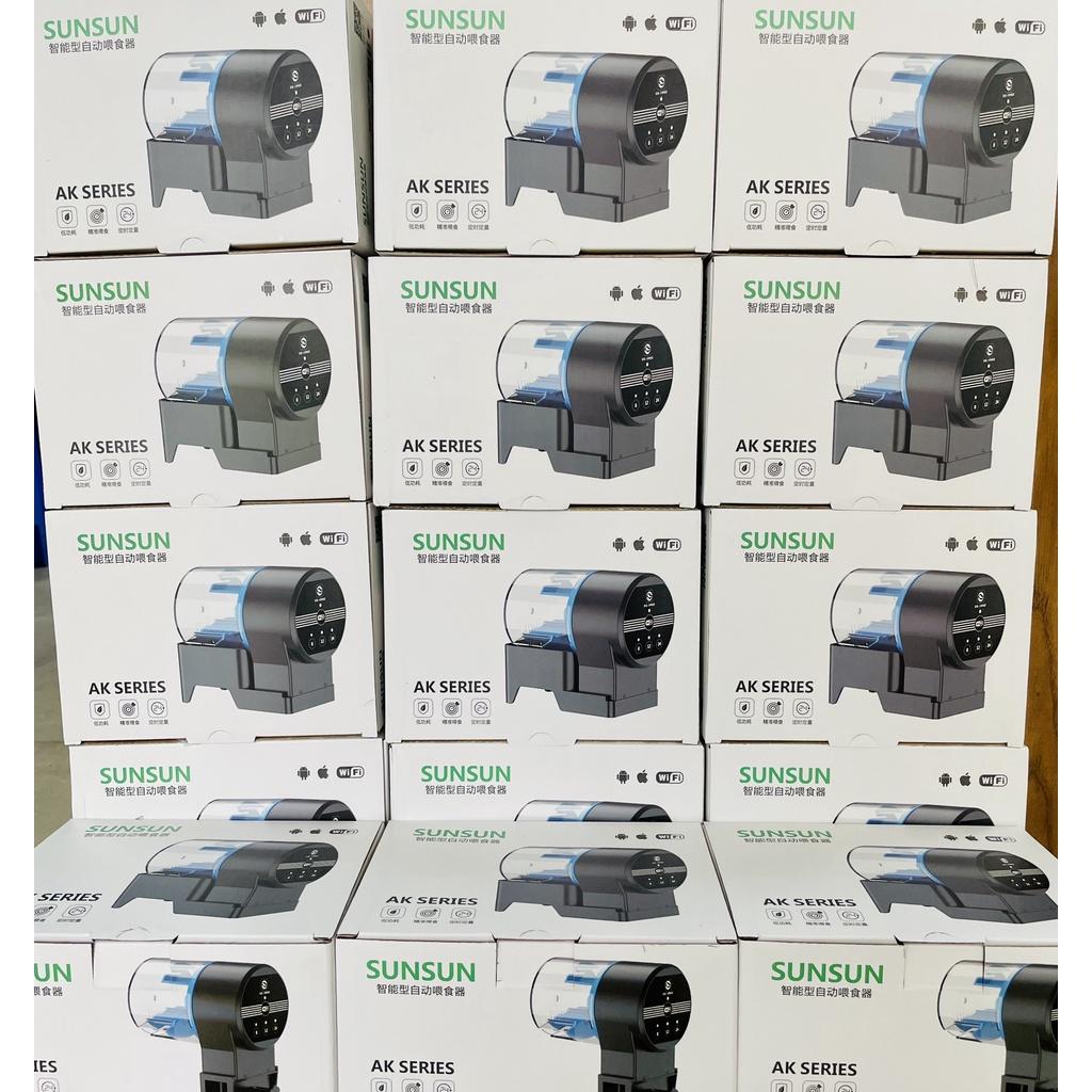 MÁY CHO CÁ ĂN TỰ ĐỘNG SUNSUN AK 02