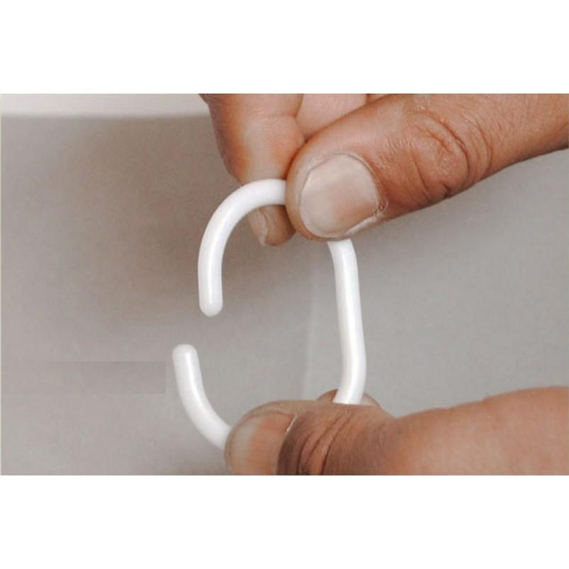 Rèm treo nhà tắm hoa cỏ nhiều canh kèm móc treo - 1m8 x1.8m