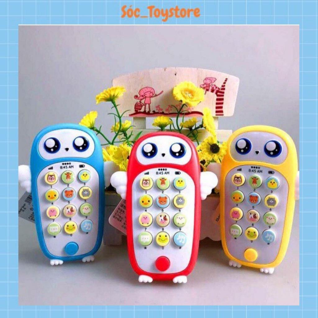 Đồ Chơi Điện Thoại Cánh Tiên Thần Phát Sáng, Phát Nhạc Cho Bé  - Chất Liệu Nhựa ABS An Toàn Cho Bé