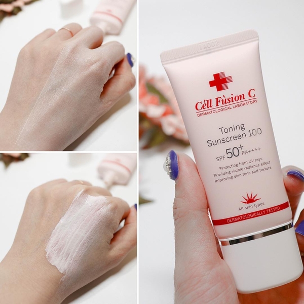 Kem chống nắng Cell Fusion C Toning Sunscreen 100 SPF50+ PA++++