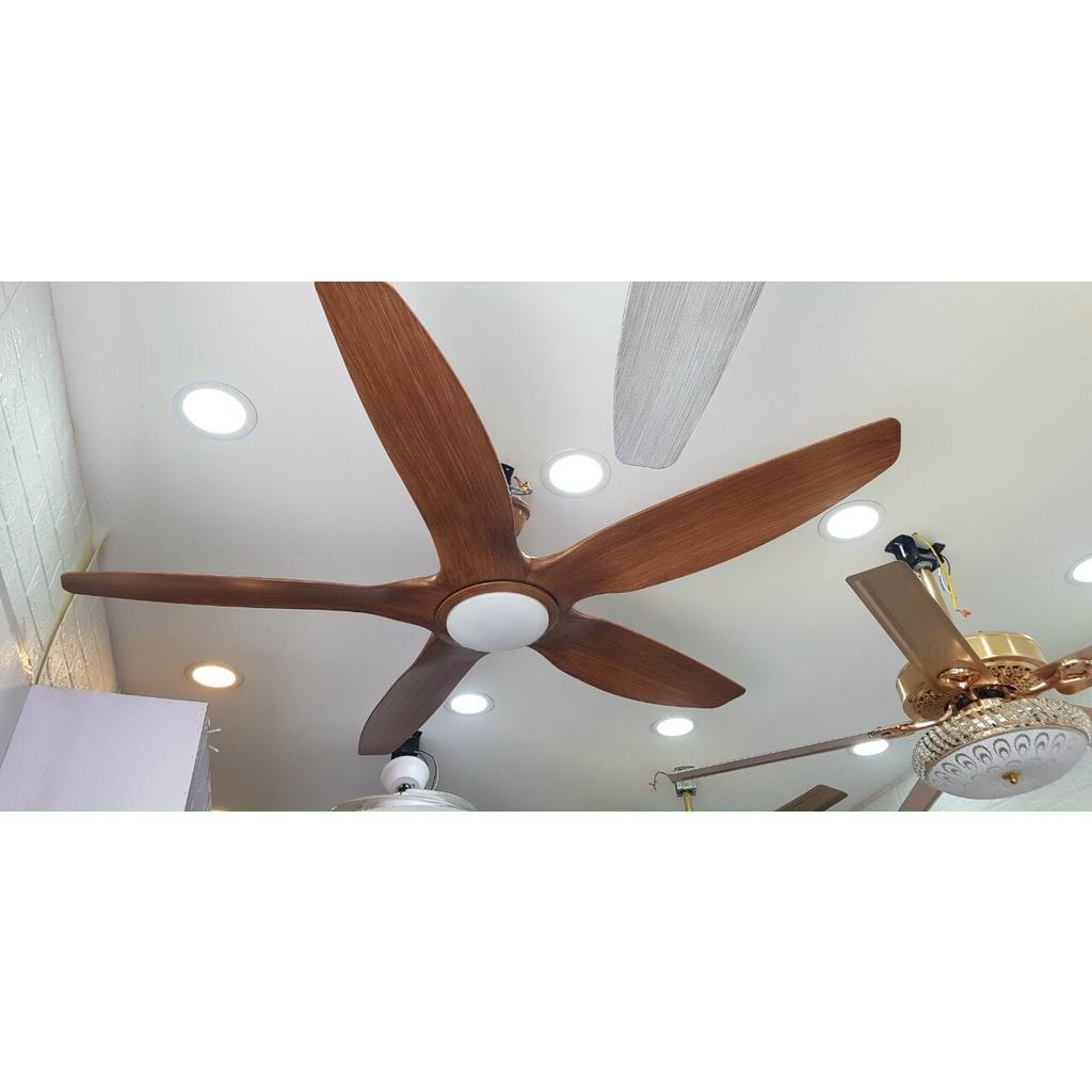 Quạt Trần Đèn 5 Cánh,Lõi Đồng,Động Cơ DC 6 Tốc Độ Gió,Khiển Từ Xa Có Đảo Chiều Hút Ẩm Mùa Đông,Trang Trí Phòng Ngủ Khách