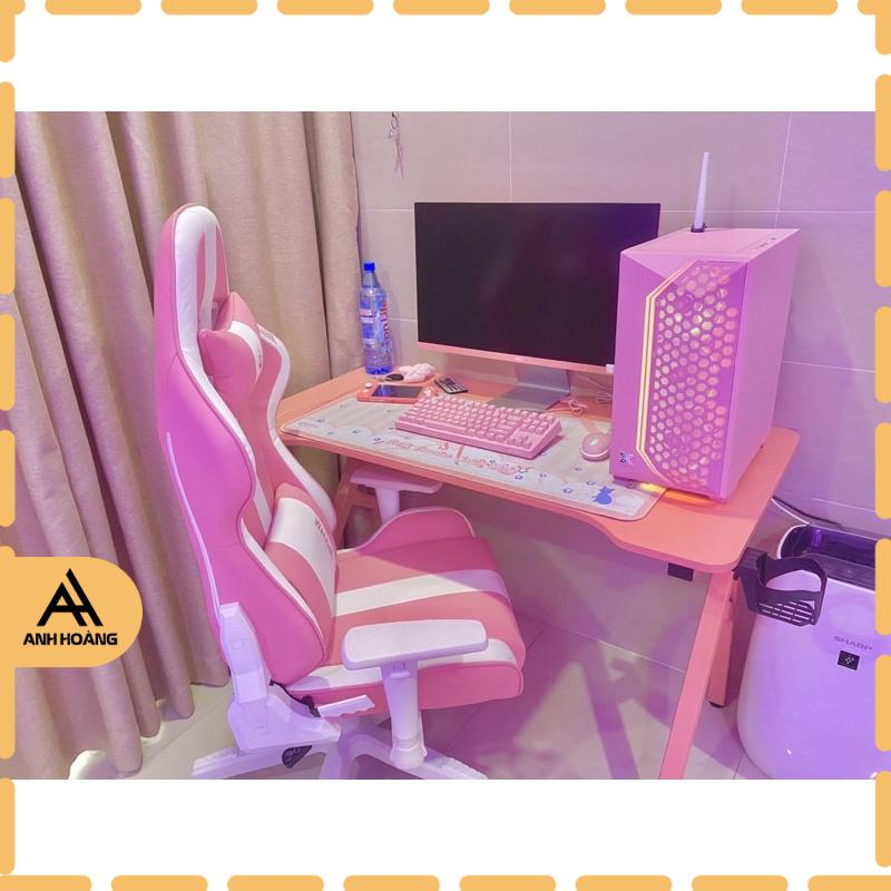 Bàn Gaming FDW màu hường mới, bảo hành 24 tháng