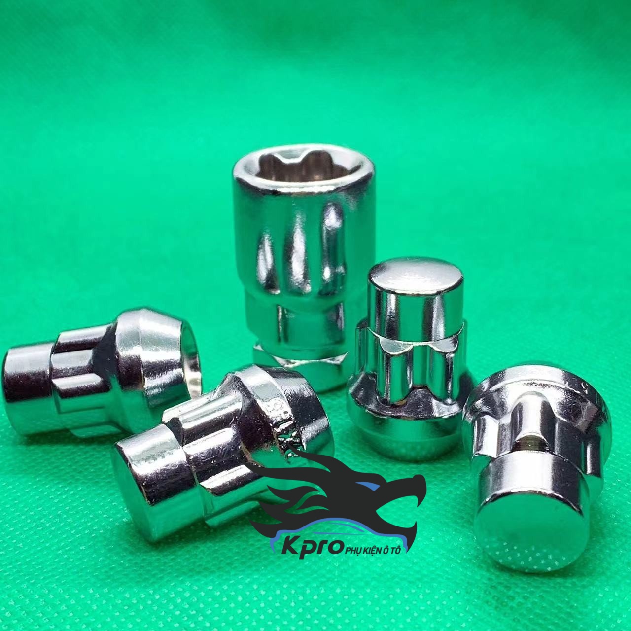 Bộ 4 ốc chống trộm bánh xe ô tô - Hàng Kpro chất lượng cao