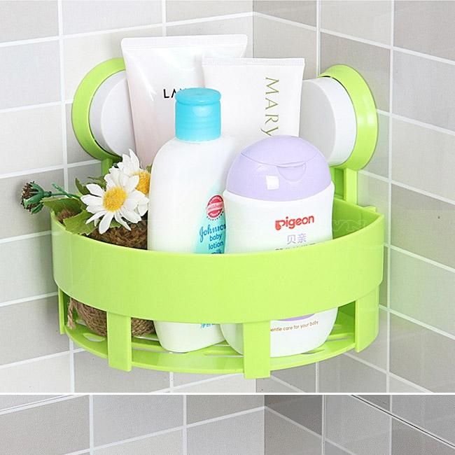 Kệ góc tam giác nhà tắm, nhà bếp hút chân không chân không
