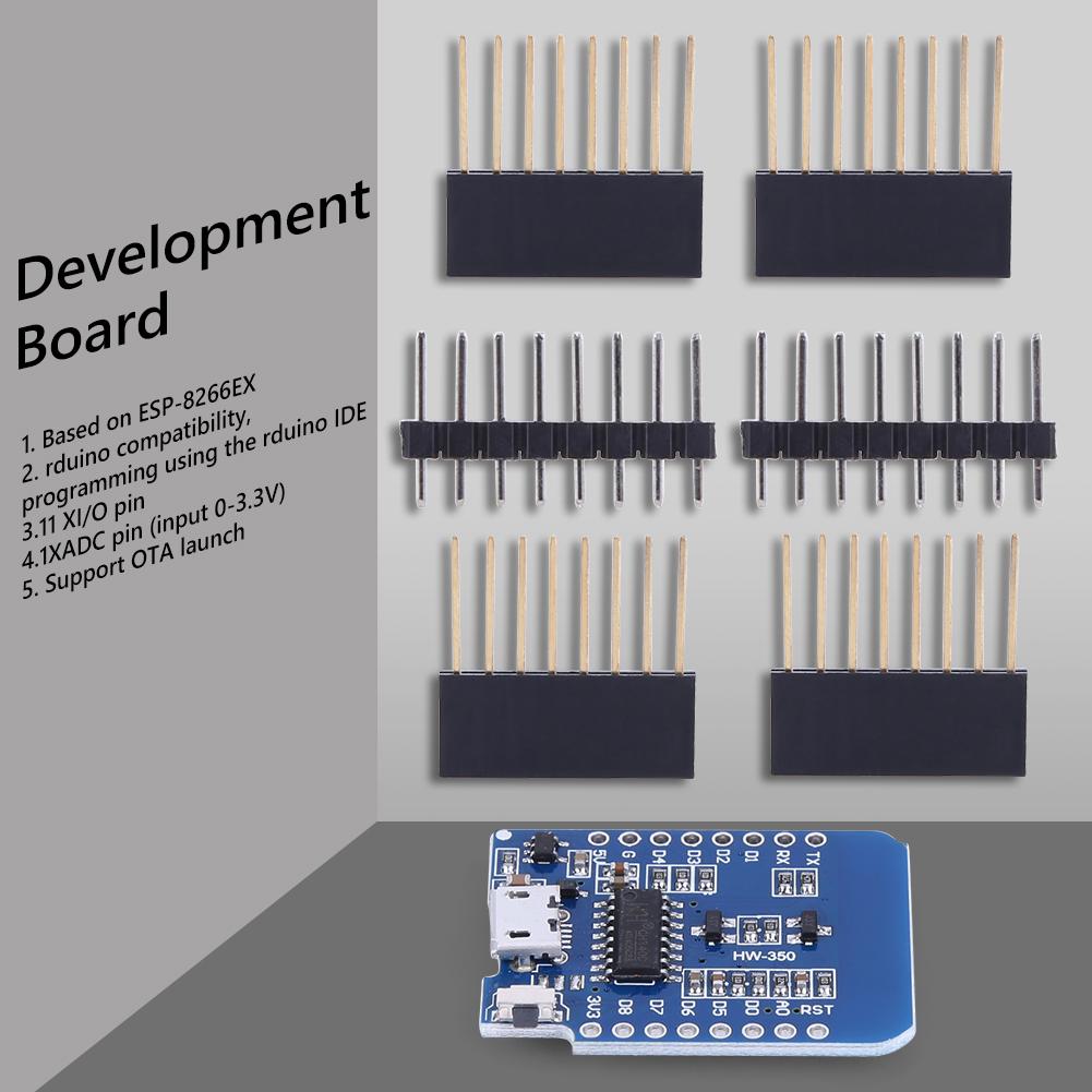 100-1 CHIẾC ESP-12F ESP8266 Ban Phát Triển D1 Type-c Micro USB Mini NodeMcu Lua WIFI Internet Ban Phát Triển với WeMosD1Mini Hiện tại: 15 CHIẾC