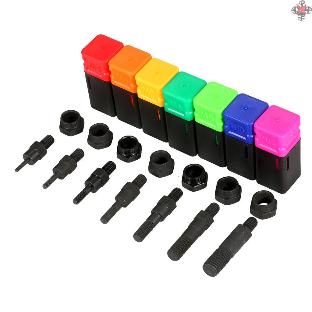 Set 12 Mũi Khoan Lỗ Kèm Trục Nối Chuyên Dụng Cho Máy Khoan Cầm Tay