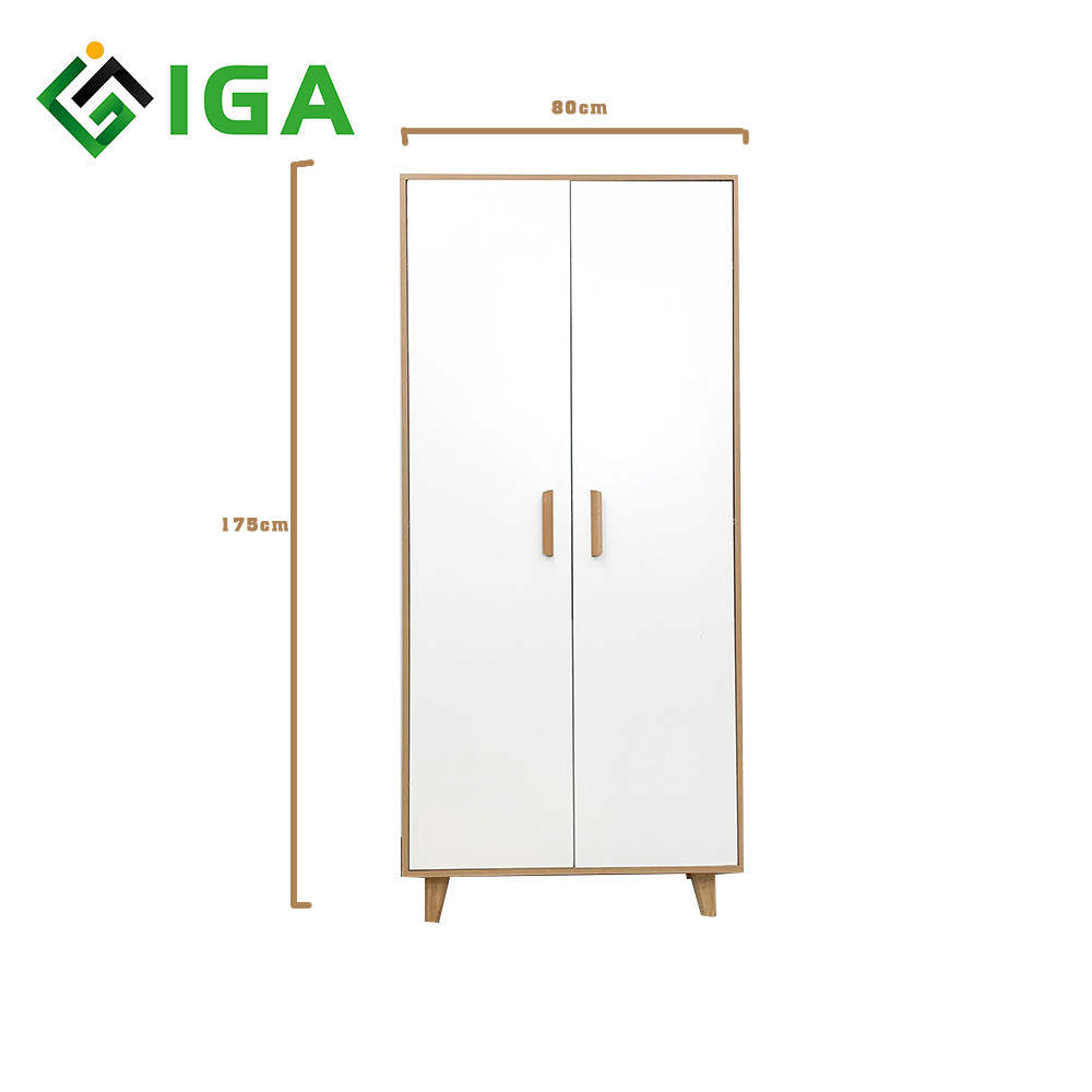 Tủ Quần Áo IGA Shelf Phong Cách Nordic - GP129