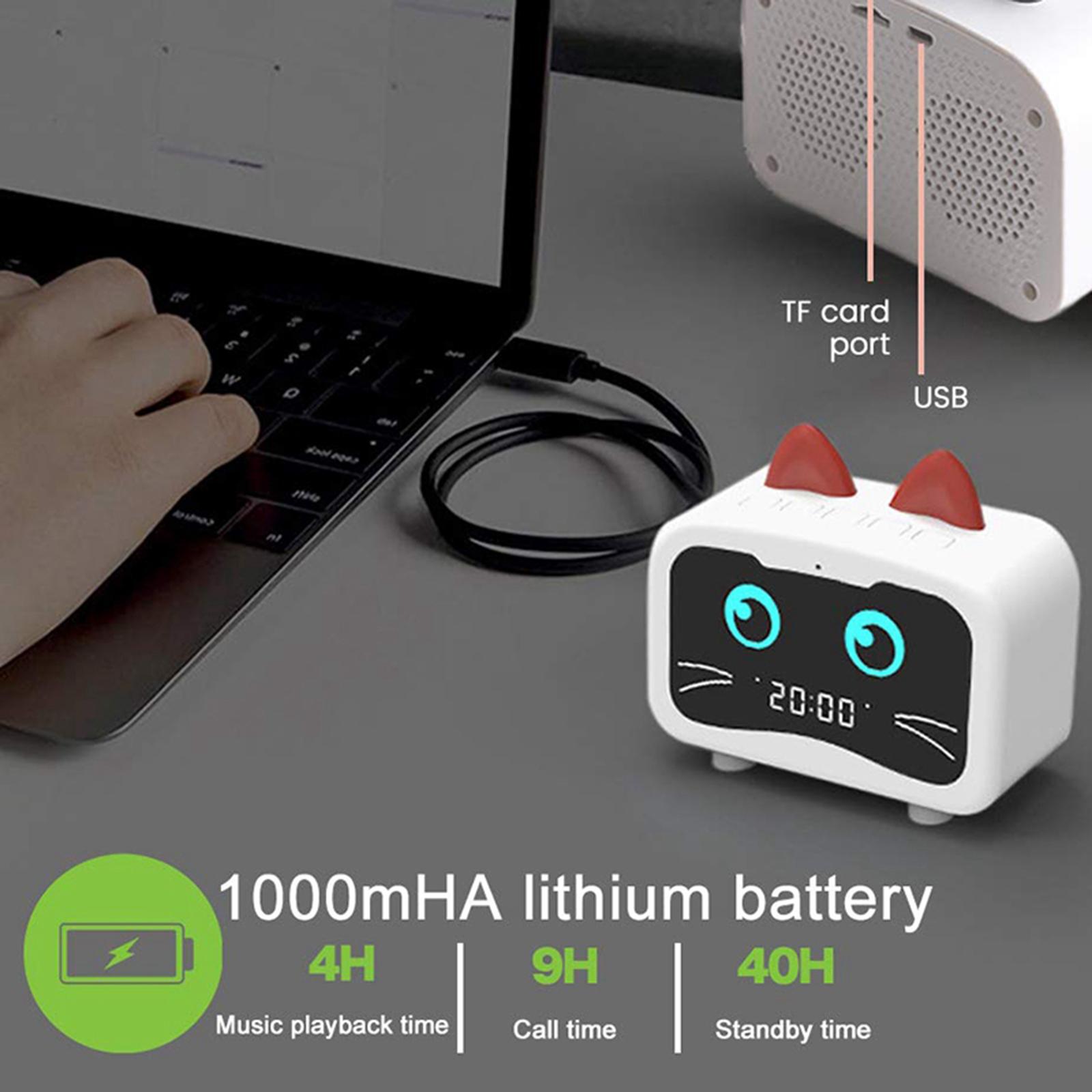 TWS Mini Bluetooth Animal Wireless Speaker for Kids of All Ages True Wireless Stereo Pair with Another TWS Pet for Powerful Rich Room Filling Sound