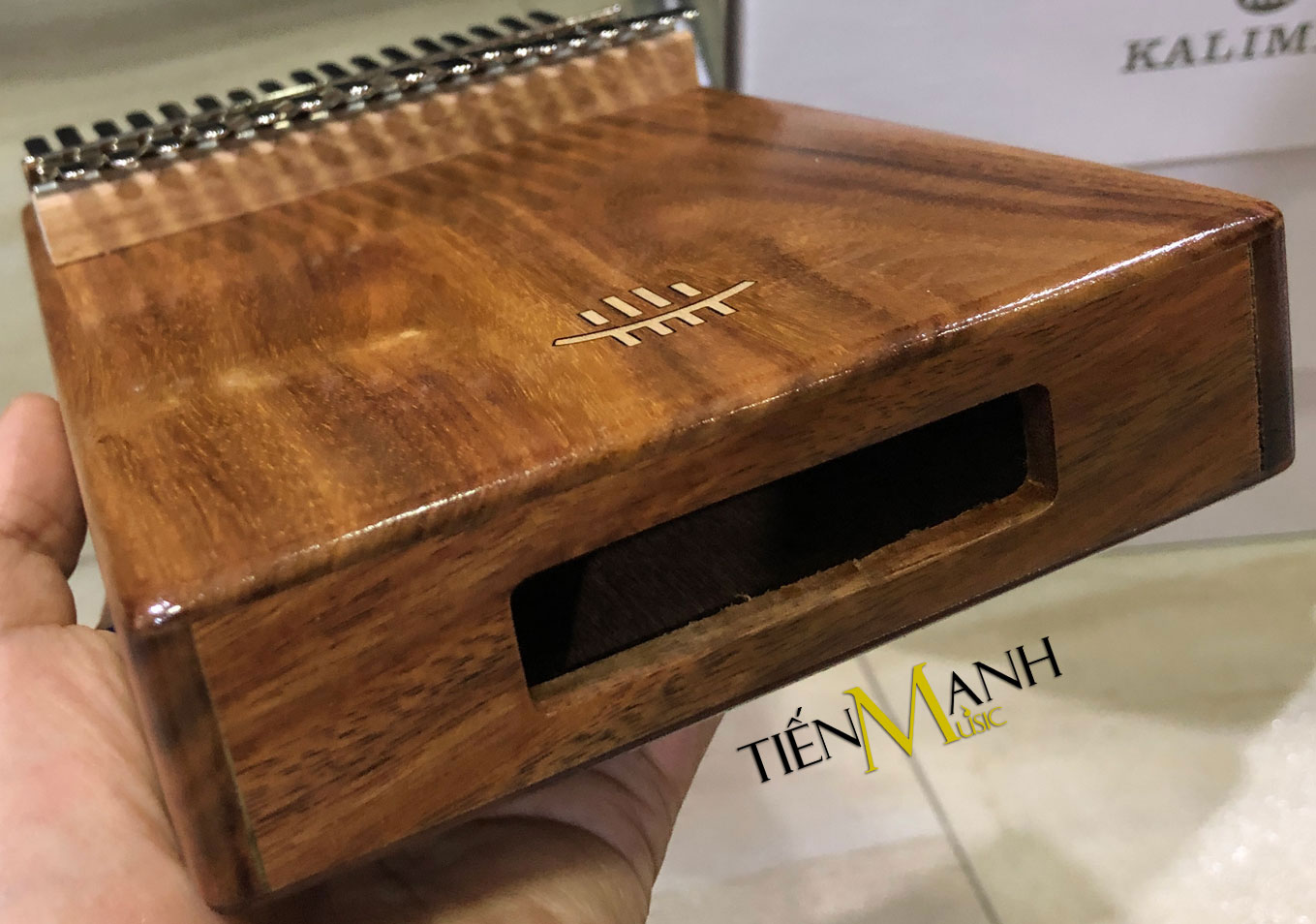 Đàn Kalimba 17 Phím Hluru KC-KO và KC-RW (Gỗ Koa, Rosewood) Hàng Chính Hãng - Kèm Móng Gẩy DreamMaker