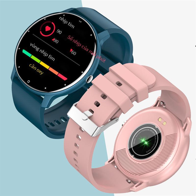Giao Hàng Nhanh Mới Vòng Tay Thể Thao Thông Minh ZL02D Cuộc Gọi Đến SMS Đo Nhịp Tim Huyết Áp Giấc Ngủ Tập Thể Dục Đồng Hồ Camera Điều Khiển Từ Xa