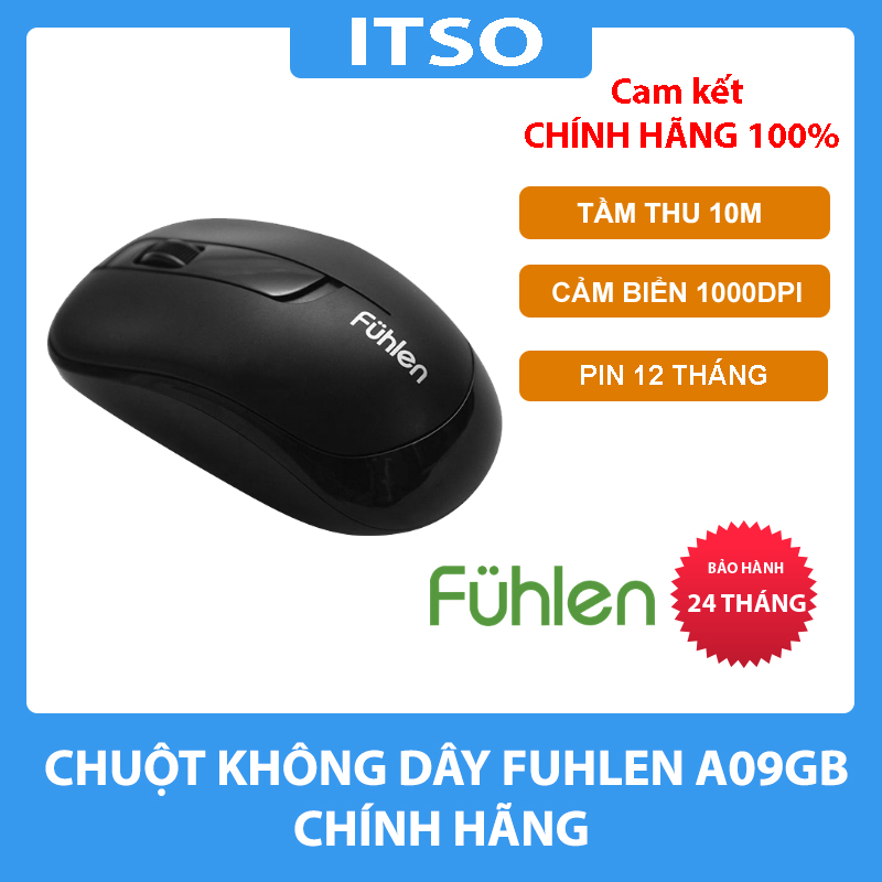 Chuột không dây Fuhlen A09G - Hàng chính hãng