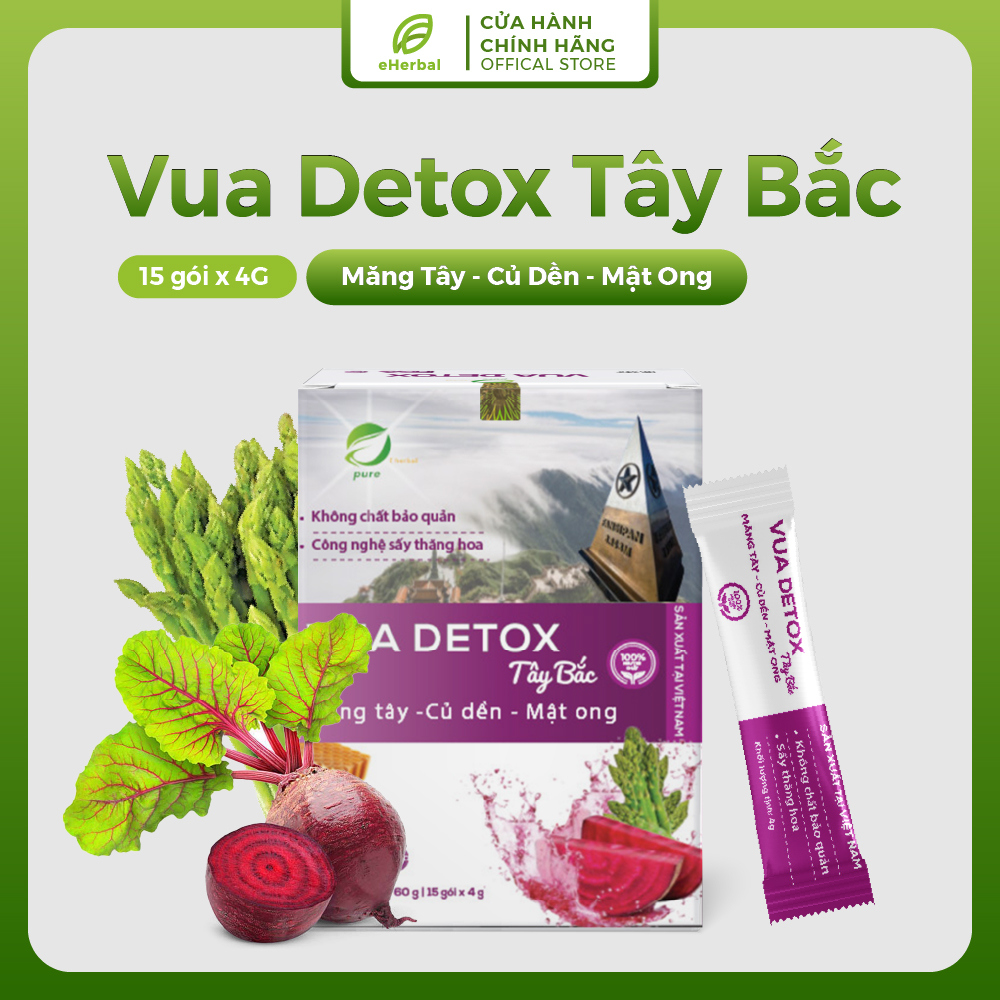 Vua Detox- Măng tây+ Củ Dền+ Mật Ong