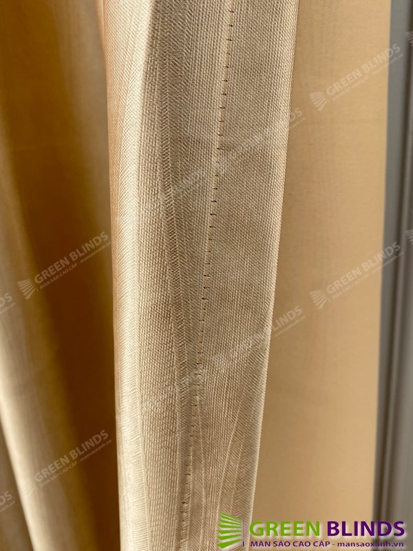 [RÈM CỬA SỔ - CỬA CHÍNH ] Rèm vải màu VÀNG ĐỒNG SANG TRỌNG - ( sản phẩm như hình 100%)