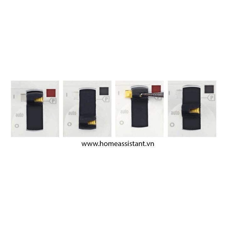 Khởi Động Từ 1 Pha 2P 63A Hỗ Trợ Công Tắc Tay KCT-63M