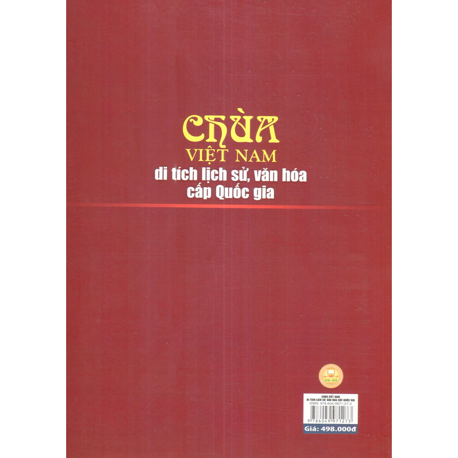 Chùa Việt Nam_Di Tích Lịch Sử, Văn Hóa Cấp Quốc Gia