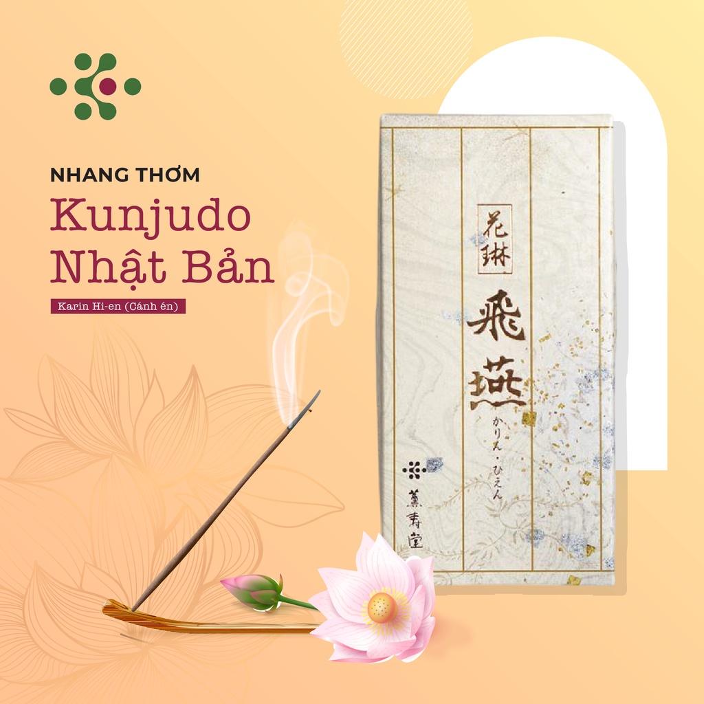 Nhang thơm cao cấp KARIN HI-EN (cánh én) thương hiệu Kunjudo Nhật Bản