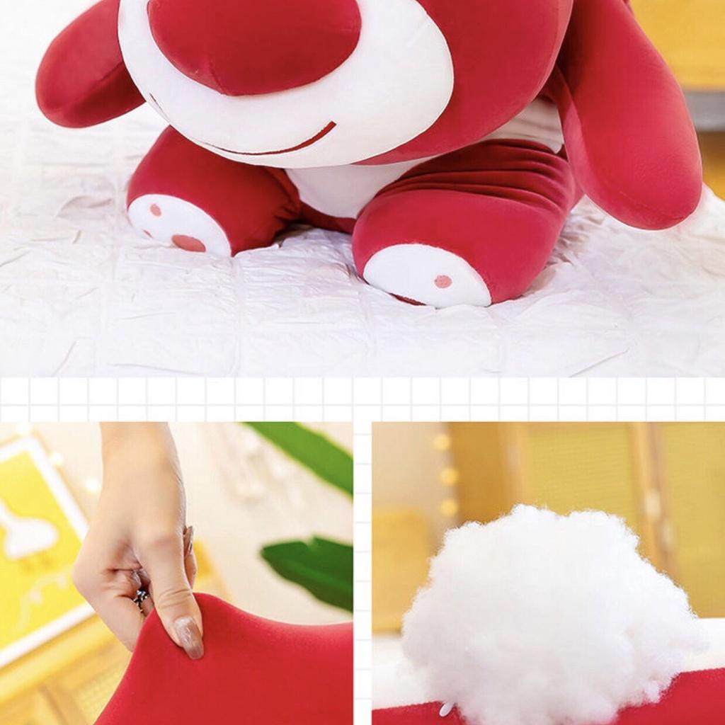 Gấu bông Lotso ôm dài cao cấp cực mềm mịn - đủ size