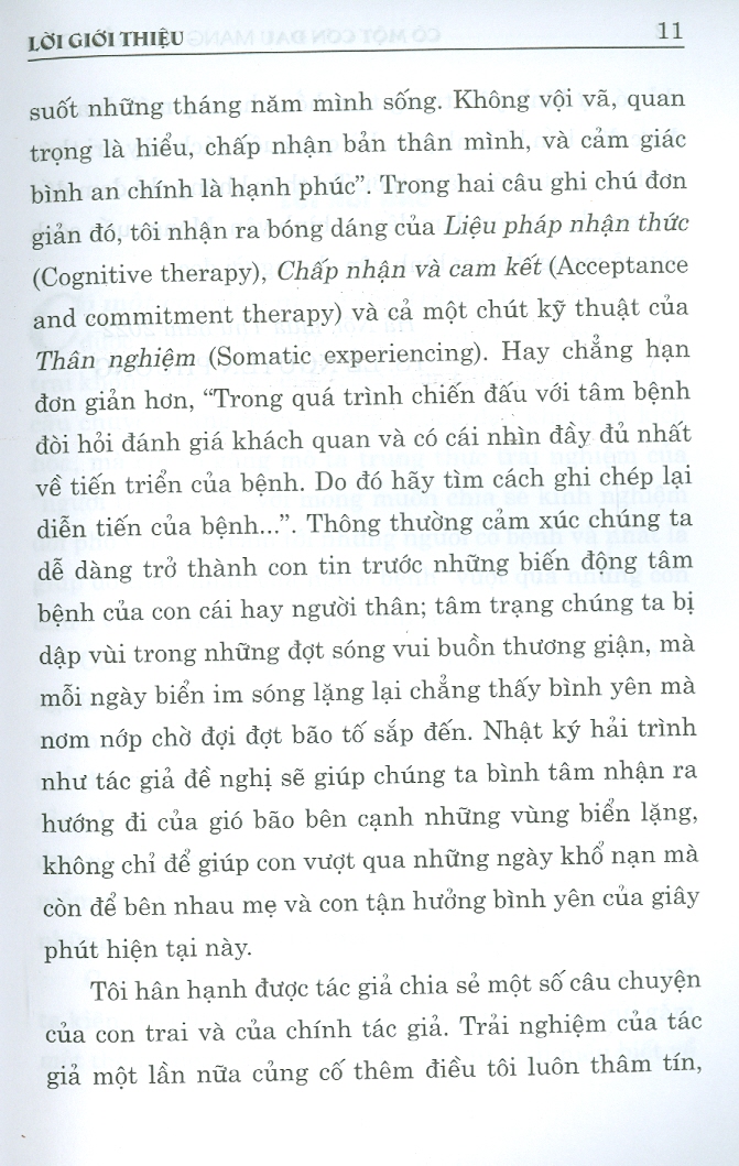 Có một cơn đau  mang tên trầm cảm