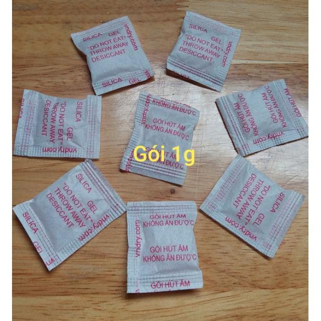 Combo 20 Gói Hút ẩm Giày Dép Silica Gel. Gói Chống Ẩm Cao Cấp