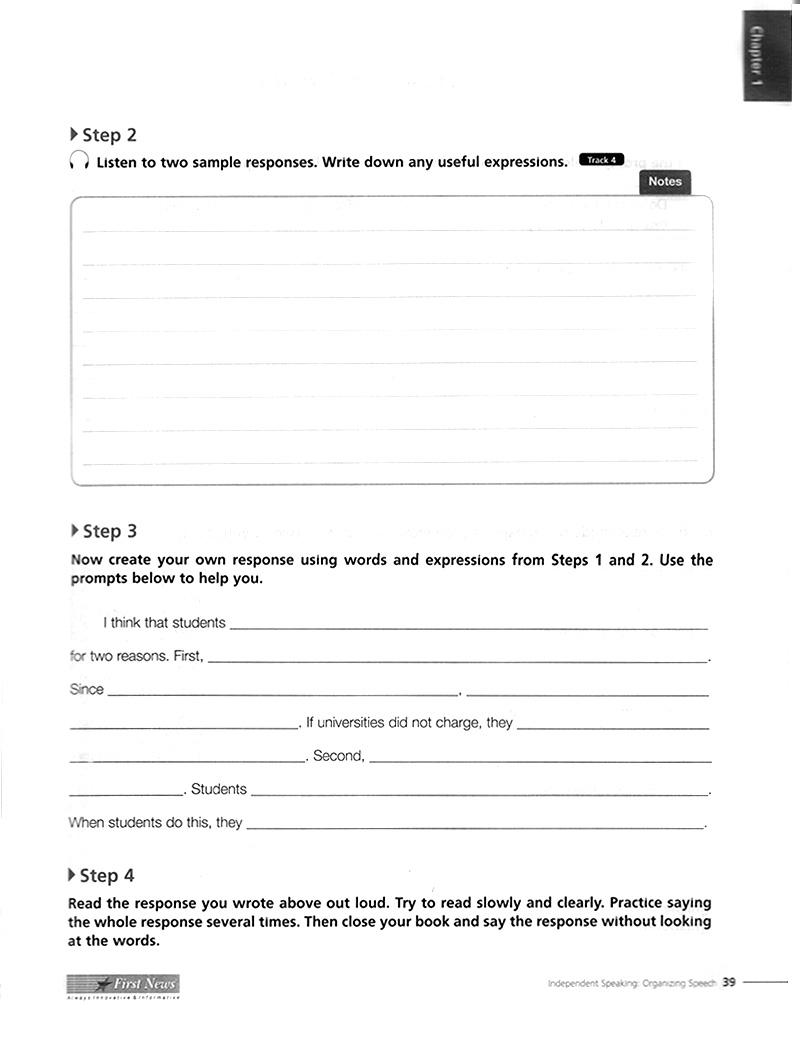 Developing Skills For The Toefl IBT - Speaking - Kèm CD