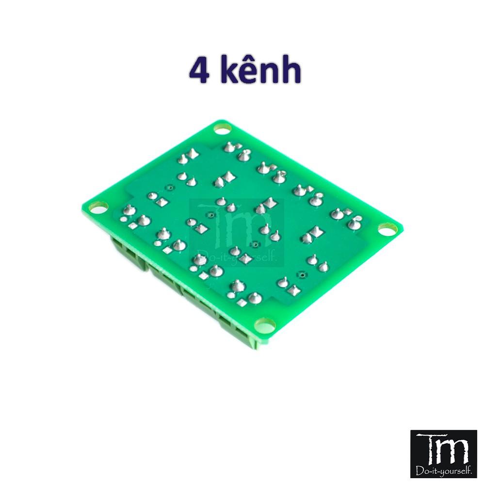 Mạch Opto Cách Ly 2-4 Kênh PC817