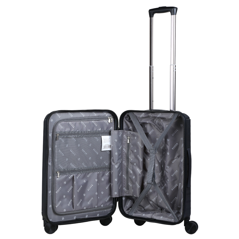 Vali Kéo Nhựa Du Lịch SAKOS PORTA Z22 - Size S (20inch)/ Xách Tay (Cabin) - Khóa TSA - Nhựa PP - Hàng chính hãng