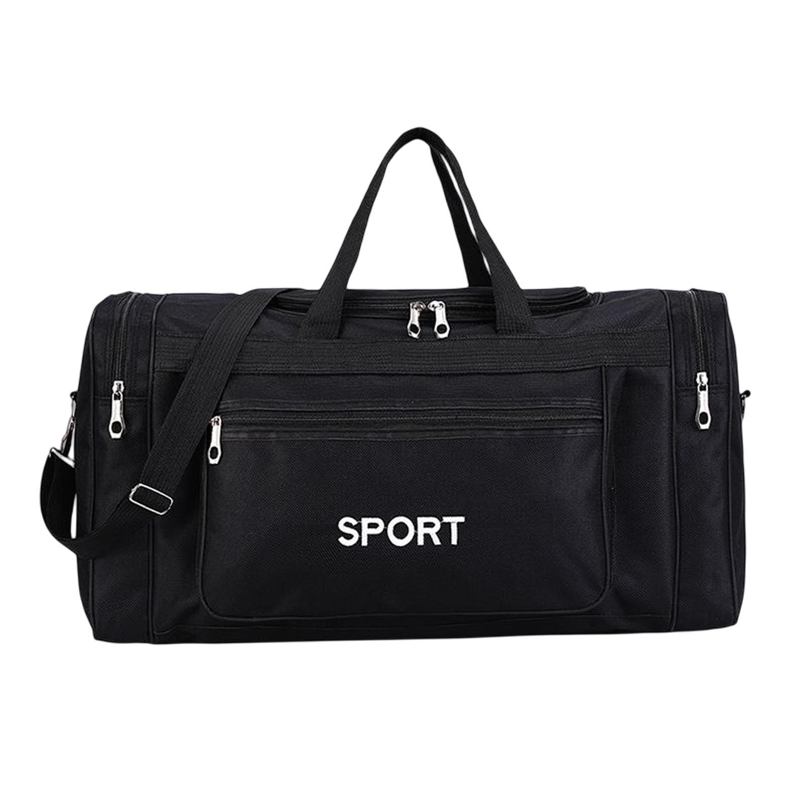 Gym Bag Adjustable Strap Multi Pocket Large for Training Hunting Camping