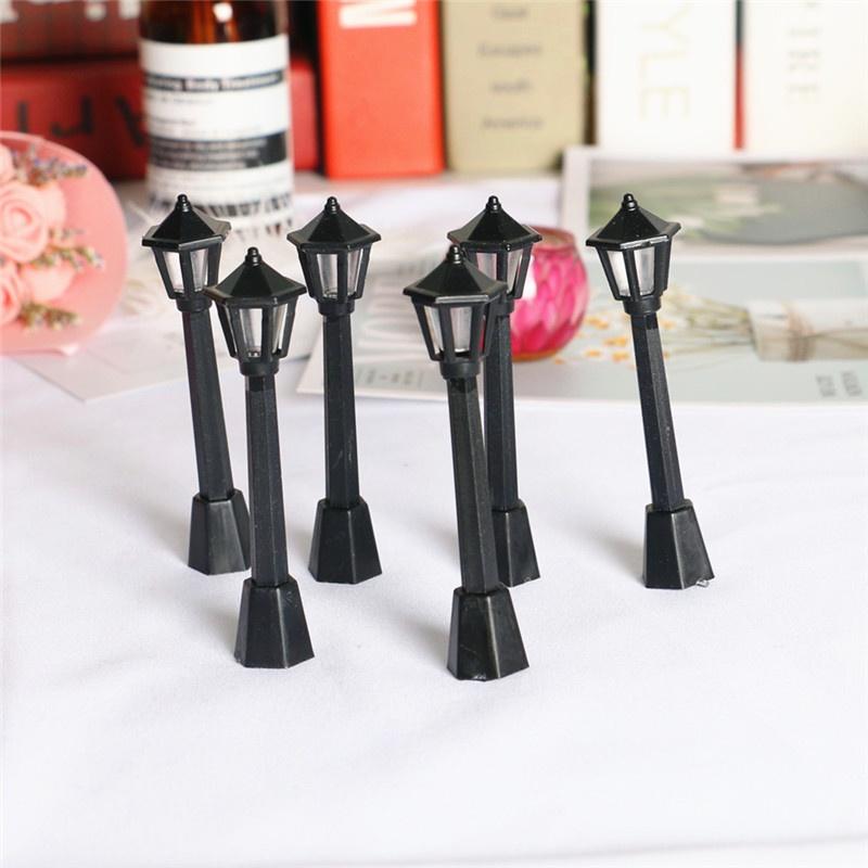 Mô hình đèn bát giác 7.5 cm trang trí mô hình tiểu cảnh nhà cửa, bàn làm việc, mô hình tiểu cảnh