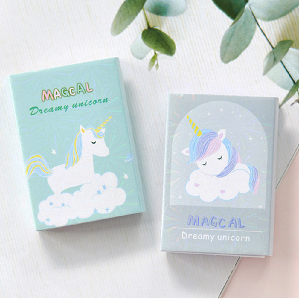 Sổ giấy note Dreamy UNICORN - màu ngẫu nhiên