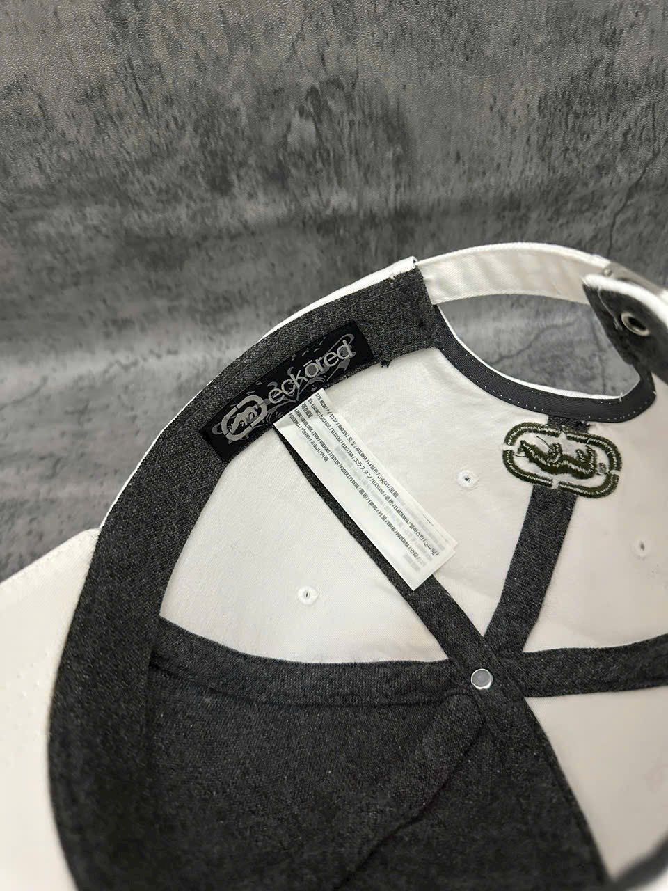 Nón kết, mũ lưỡi trai Ecko phối vải kaki form chuẩn thời trang đường phố