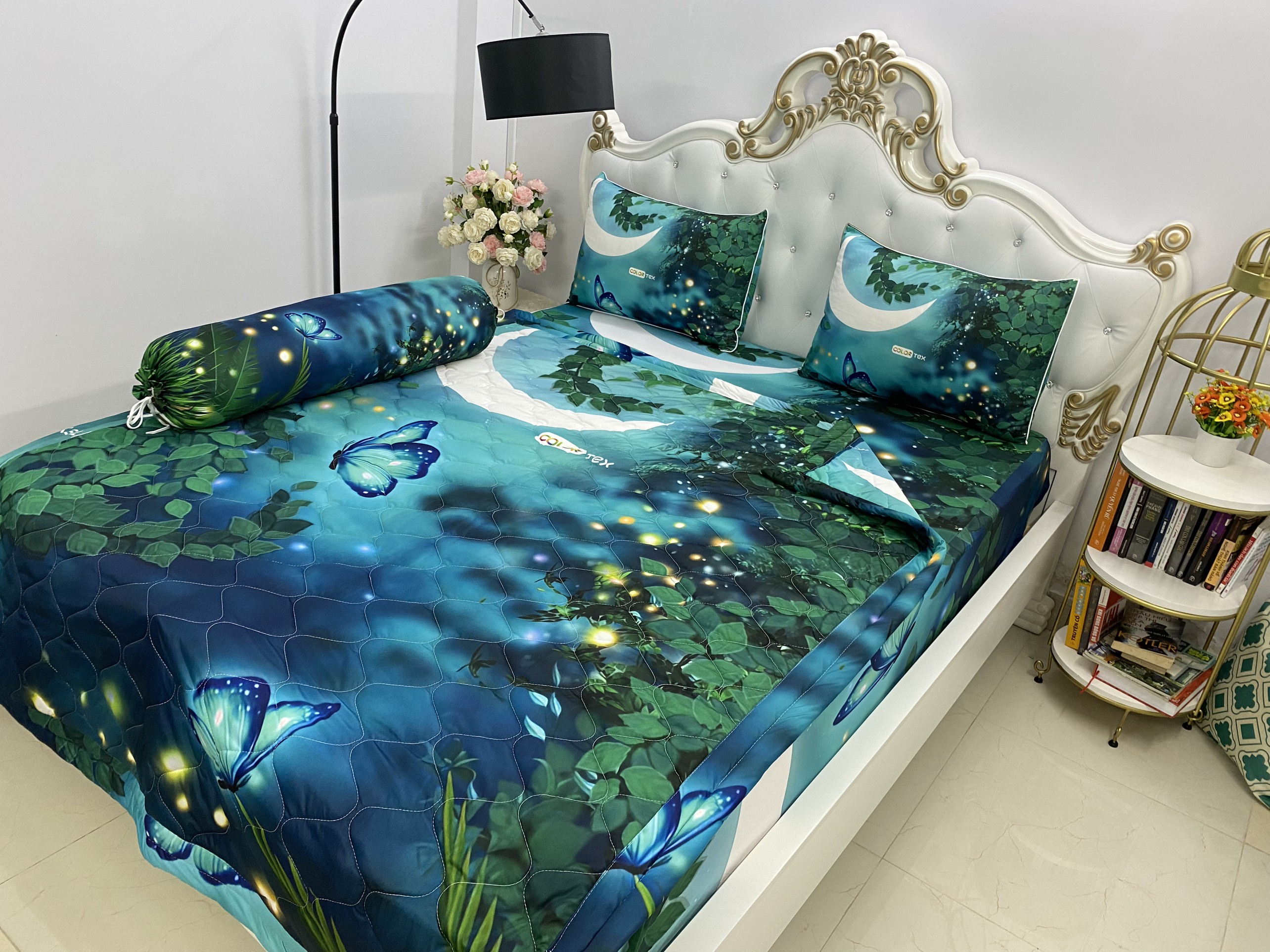 Bộ Chăn Drap gối HÀNG CHÍNH HÃNG  thun Ý 5D Cao Cấp , mát lạnh, thấm hút tốt.