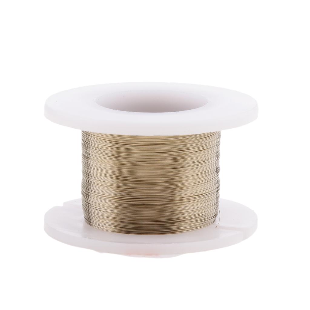 High Hardness Gold Alloy Wire LCD Separator Screen Glass Cutting Separation Line Repair for iPhone Samsung HTC Huawei and Many Other Smart Phones 100 m Length
