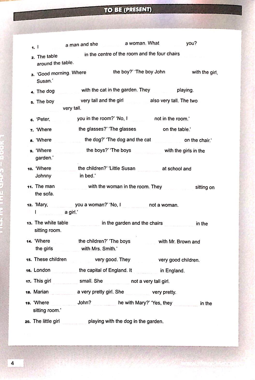 Sách Fill In The Gaps - Book 1 (Không CD) - ảnh 6