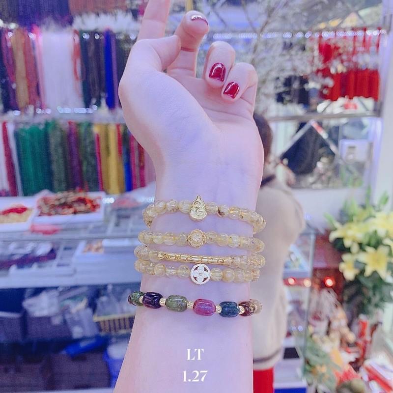Charm ống khắc chú bình an Omani 10k,Charm Au 10k-Minh Tâm Jewelry