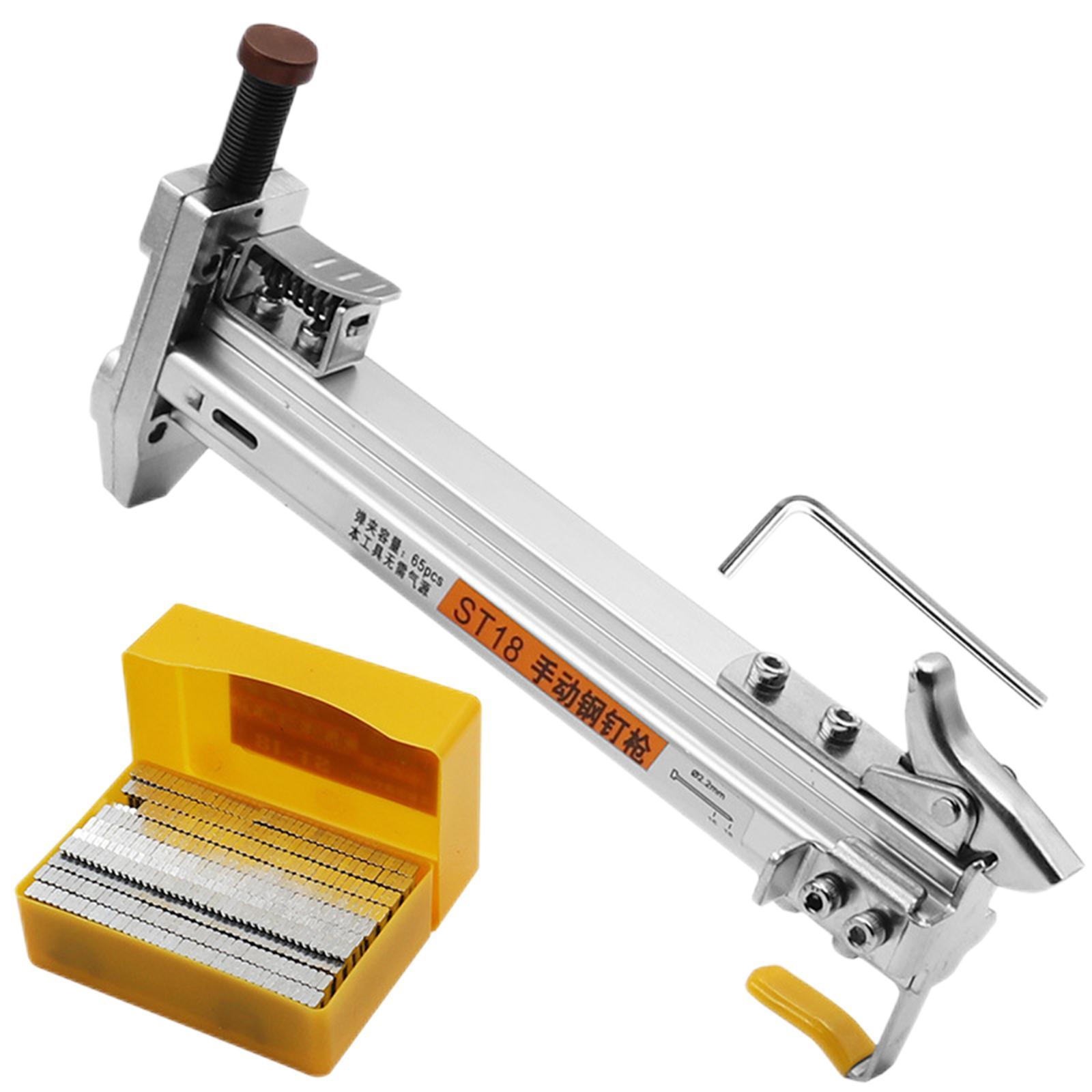 Heavy Duty Staple Gun Manual Stapler Tacker Tool for Upholstery Furniture